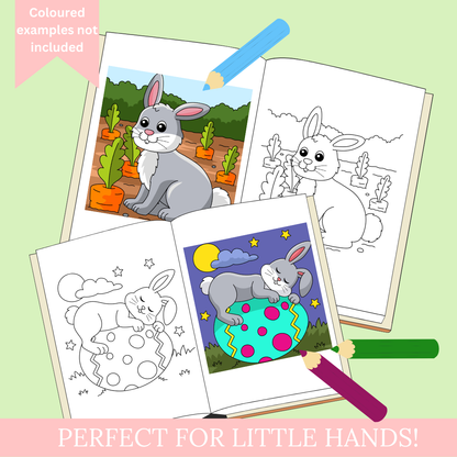 Colouring in pages - perfect for little hands!