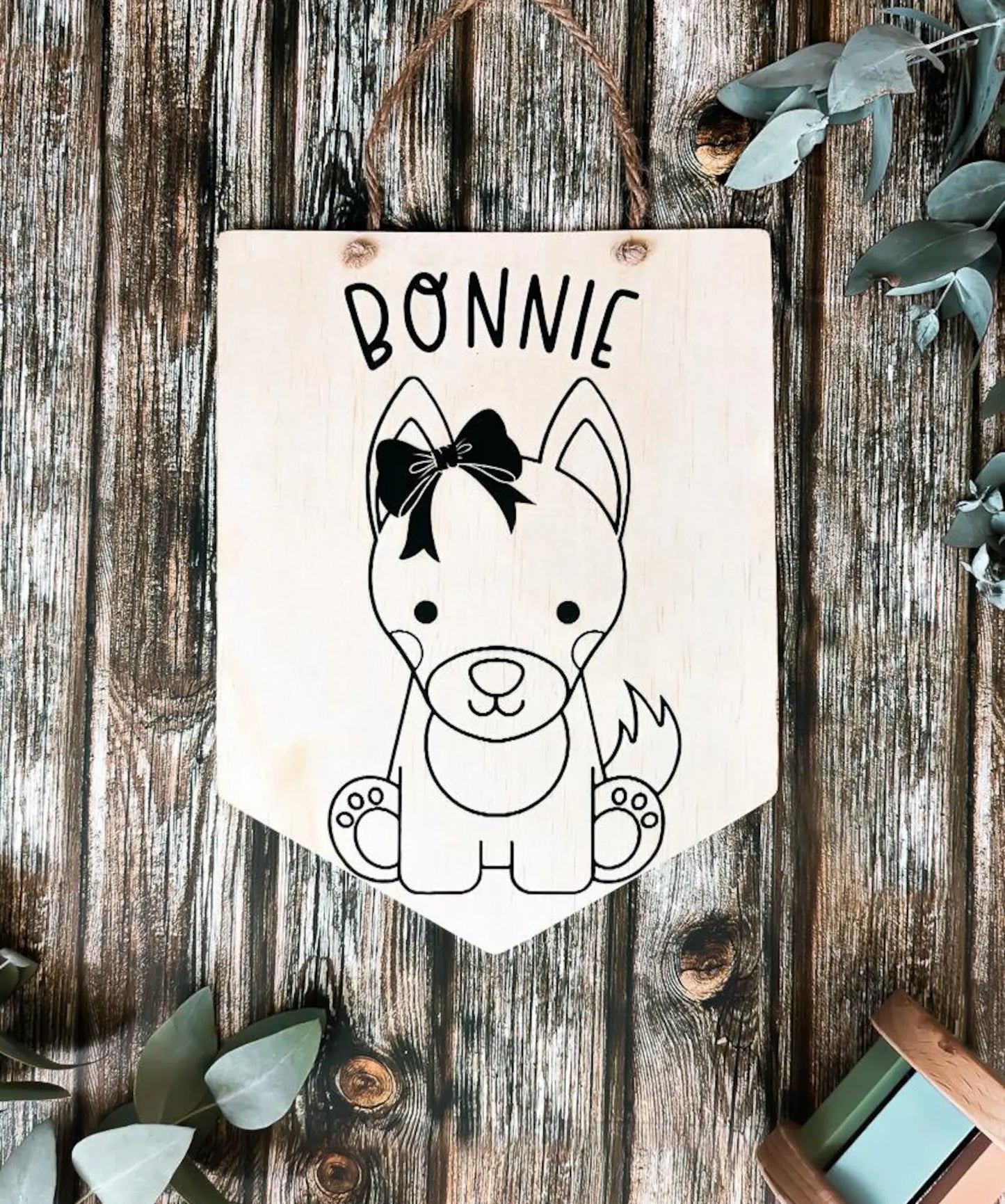 Personalised Australian Animal Sign - Dingo