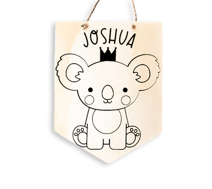 Personalised Australian Animal Sign - Koala