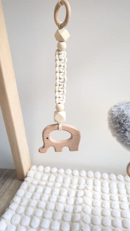 Boho Macrame Baby Play Gym Toys